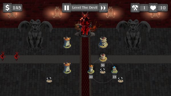 Tower Defense : Outlanders — Стратегии, скриншот интерфейса 6