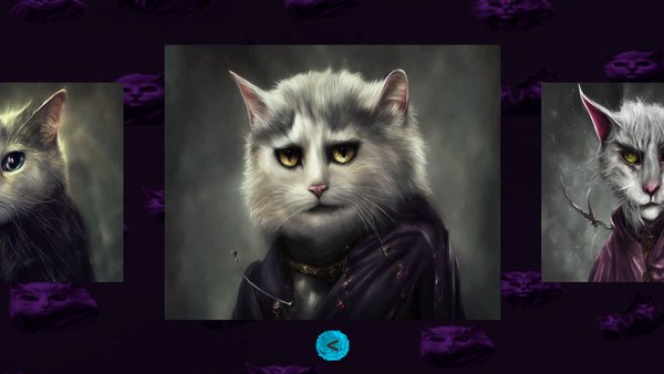 Пазл: Коты волшебники — Головоломки, скриншот интерфейса 3