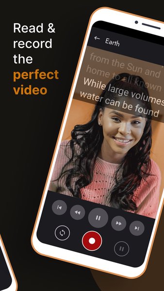 Teleprompter — Видеоплееры и редакторы, скриншот интерфейса 5