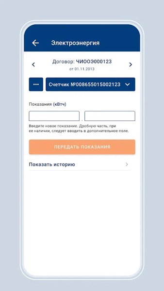 Иркутскэнергосбыт для бизнеса — Бизнес, скриншот интерфейса 5