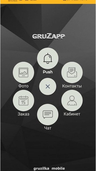 GRUZAPP - услуги грузчиков — Бизнес, скриншот интерфейса 2