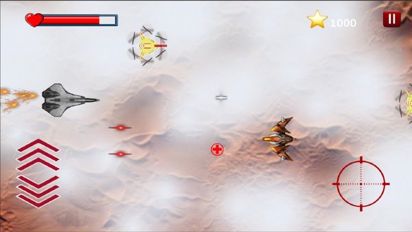 Battle for Earth — Аркады, скриншот интерфейса 2