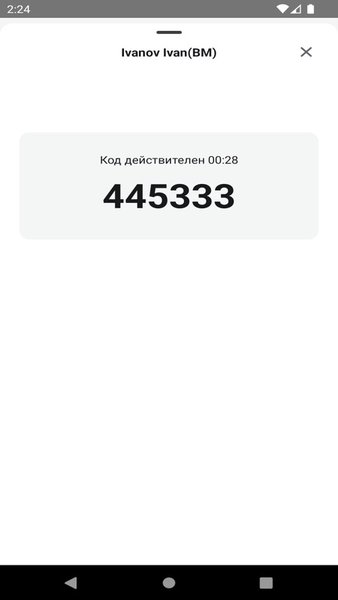 ФНС Аутентификатор — Финансы, скриншот интерфейса 2