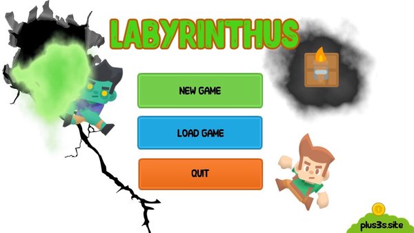 Labyrinthus — Квесты, скриншот интерфейса 1