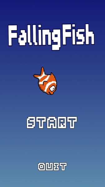 Falling Fish — Аркады, скриншот интерфейса 1