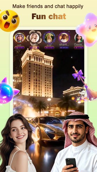 Ludo Oasis：Ludo&Fun Voice Chat — Настольные игры, скриншот интерфейса 2