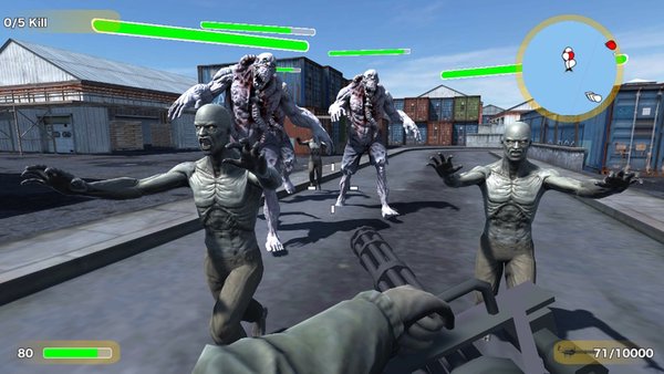 Zombie Shooter 3D Зомби Шутер  — Шутеры, скриншот интерфейса 4