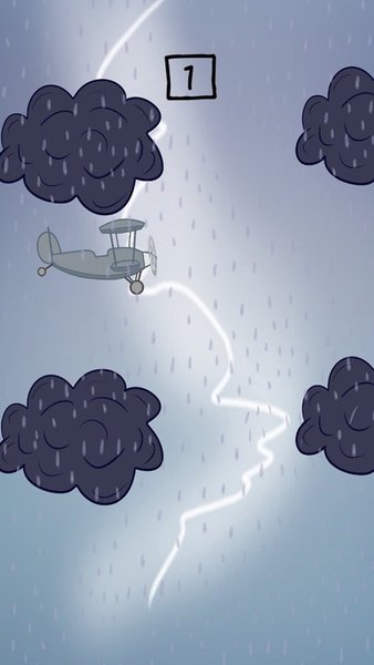 Flappy plane — Детские, скриншот интерфейса 1