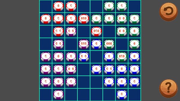 Collection of Games — Головоломки, скриншот интерфейса 3