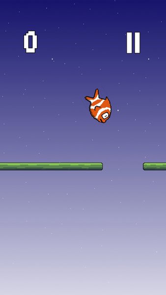 Falling Fish — Аркады, скриншот интерфейса 2