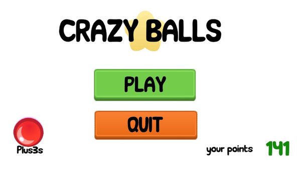 Crazy balls — Казуальные, скриншот интерфейса 1