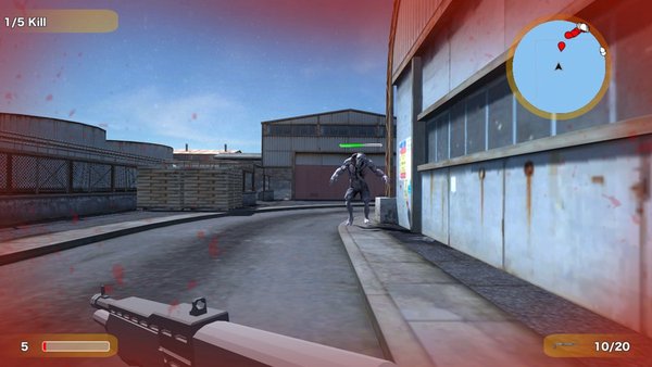 Zombie Shooter 3D Зомби Шутер  — Шутеры, скриншот интерфейса 1