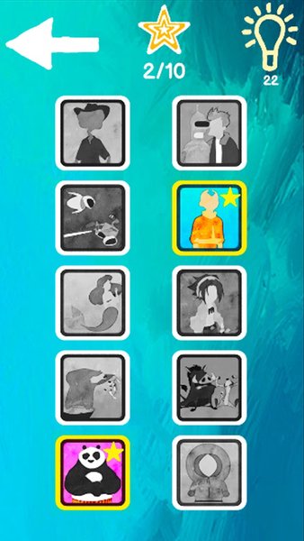 Animania | Угадай мультфильм — Викторины, скриншот интерфейса 2