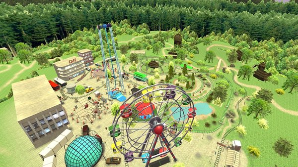 AmusementParkVR — Приключения, скриншот интерфейса 1