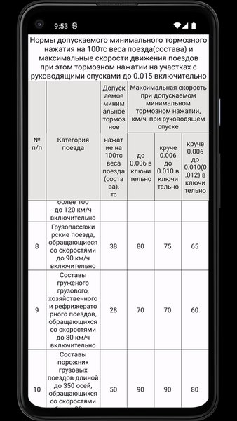Справка ВУ-45 — Работа, скриншот интерфейса 5