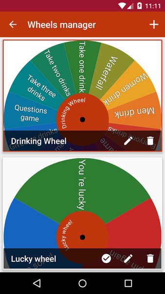 Amazing Wheels - Choice picker — Стиль жизни, скриншот интерфейса 2