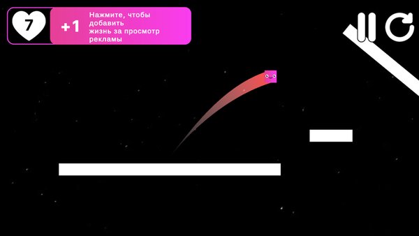 Герой «Космос» Платформер — Аркады, скриншот интерфейса 4