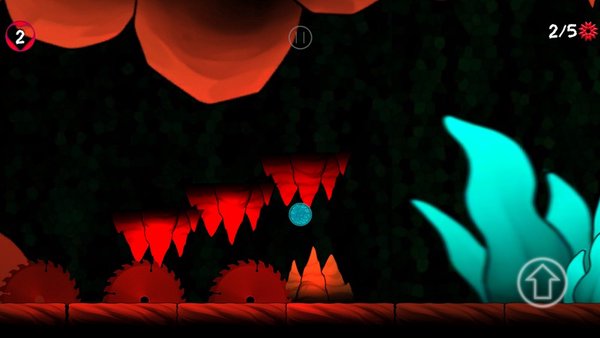 Flash Ball Adventure — Аркады, скриншот интерфейса 3
