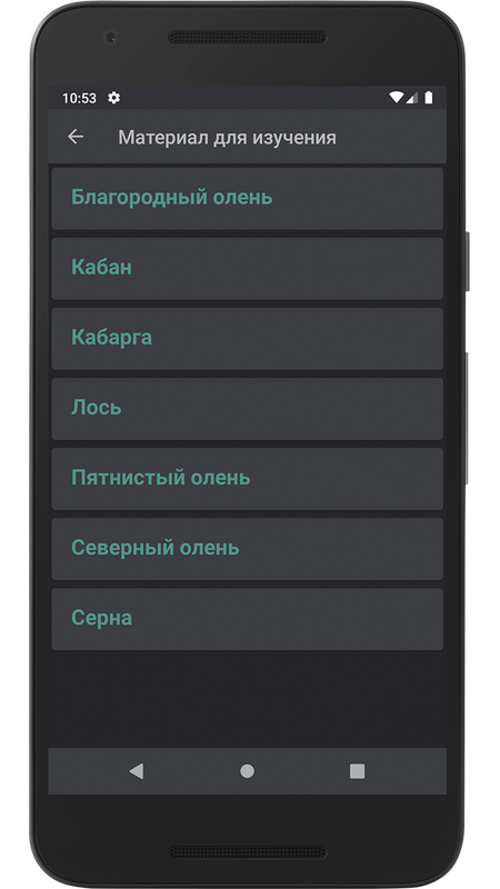 Следопыт — Образование, скриншот интерфейса 2