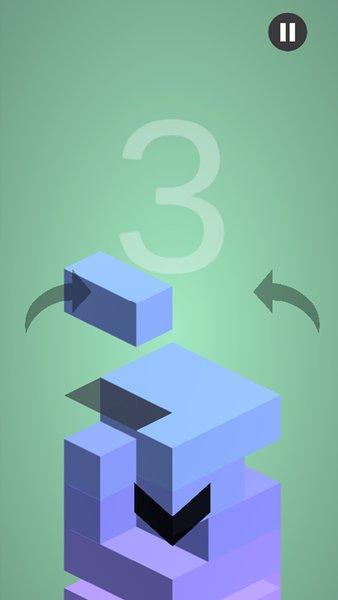 Падающие блоки 3D. Tетрис пазл. — Головоломки, скриншот интерфейса 2