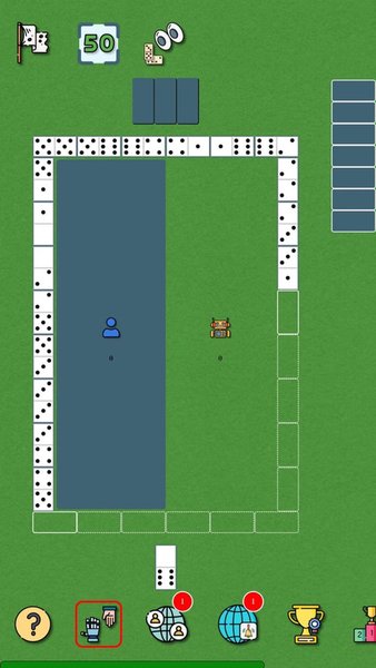 Домино классическое, дуэль — Настольные игры, скриншот интерфейса 4