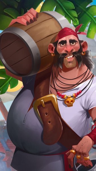Pirate secret — Викторины, скриншот интерфейса 1