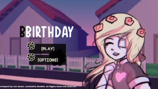 BBirthday — Аниме, скриншот интерфейса 5