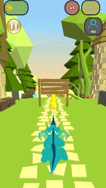 Dragon Run 2 — Аркады, скриншот интерфейса 3