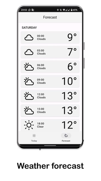 Weather App — Погода, скриншот интерфейса 2
