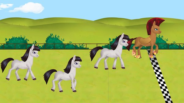 Cute pony farm — Детские, скриншот интерфейса 4
