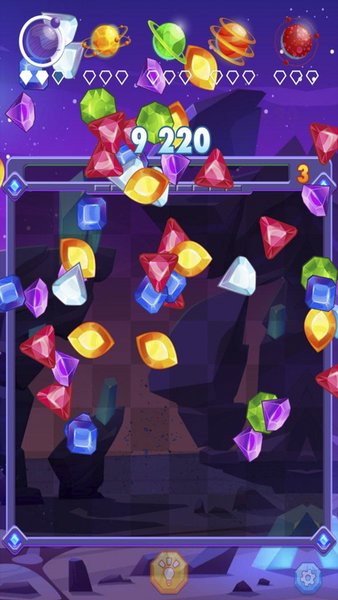 Diamond Rush — Аркады, скриншот интерфейса 3