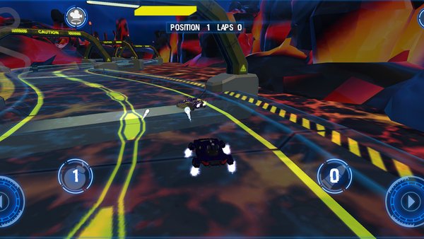 Mortal Racing — Гонки, скриншот интерфейса 2
