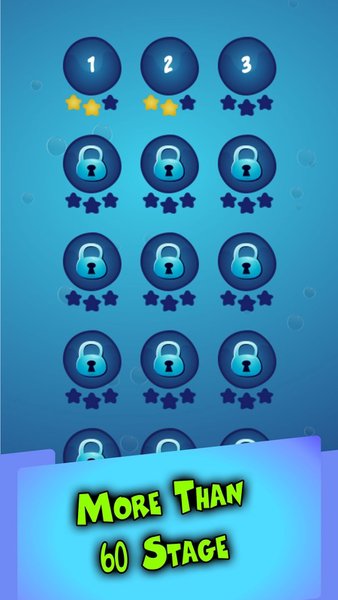 Jewel Aquarium Land — Головоломки, скриншот интерфейса 1