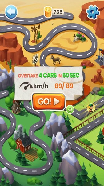 Traffic Tom — Казуальные, скриншот интерфейса 3