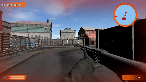 Strike Force 3D Shooter — Шутеры, скриншот интерфейса 4