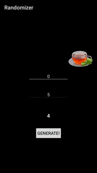 Randomizer | Генератор случайных чисел — Развлечения, скриншот интерфейса 2