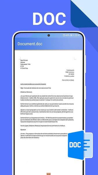All Document Reader ✔️ — Инструменты, скриншот интерфейса 3