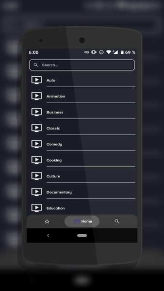 Смотреть Smart TV - Прямой эфир онлайн — Развлечения, скриншот интерфейса 3