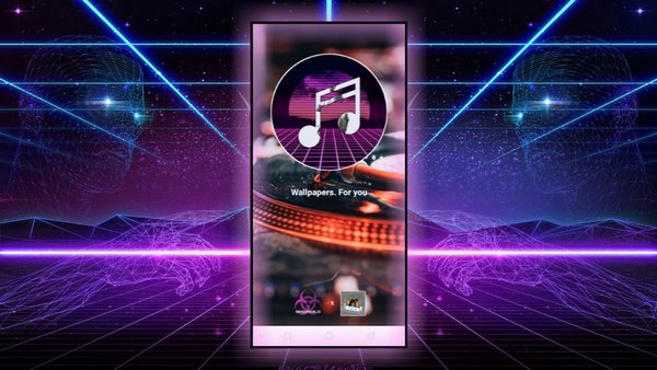 Music Wallpaper  — Персонализация, скриншот интерфейса 1