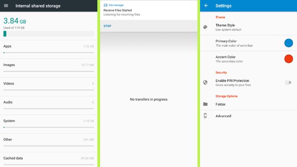 Файловый менеджер Root Checker — Инструменты, скриншот интерфейса 2