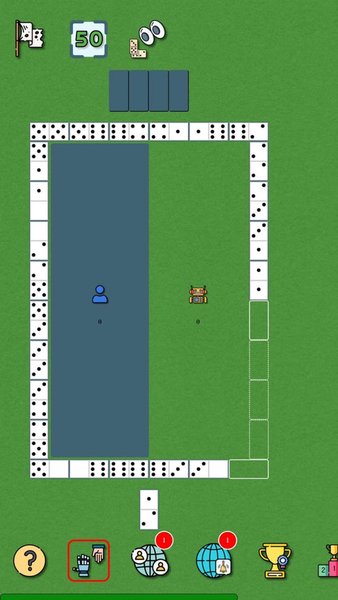 Домино классическое, дуэль — Настольные игры, скриншот интерфейса 6