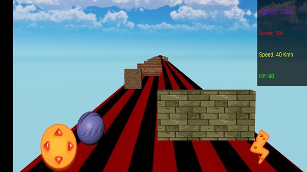 BallRunner — Аркады, скриншот интерфейса 2