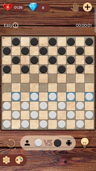 Checkers - Шашки — Настольные игры, скриншот интерфейса 5