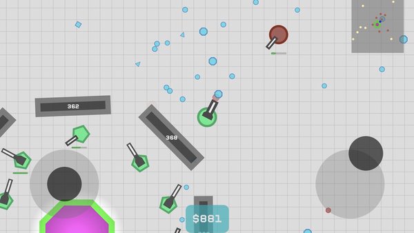 defense.io — Аркады, скриншот интерфейса 6
