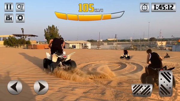 Квадроцикл ATV - игры на квадроциклах для бездорожья — Симуляторы, скриншот интерфейса 6