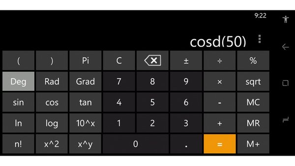 Seven+ Calculator — Инструменты, скриншот интерфейса 2