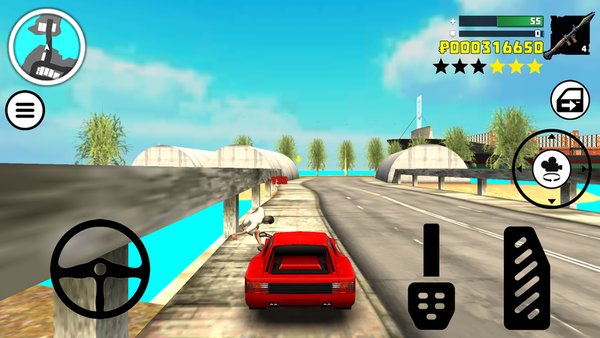 Gang Town Russia — Симуляторы, скриншот интерфейса 1