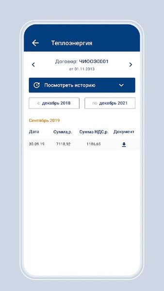 Иркутскэнергосбыт для бизнеса — Бизнес, скриншот интерфейса 6