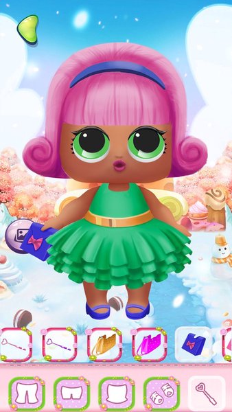 Dolls Dress Up Game — Симуляторы, скриншот интерфейса 5
