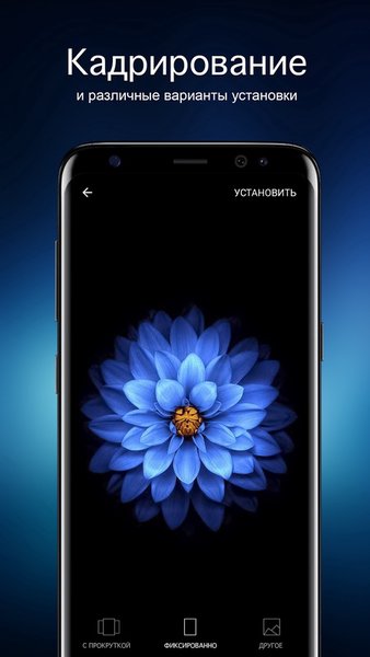 AMOLED обои 4K (OLED) — Персонализация, скриншот интерфейса 3